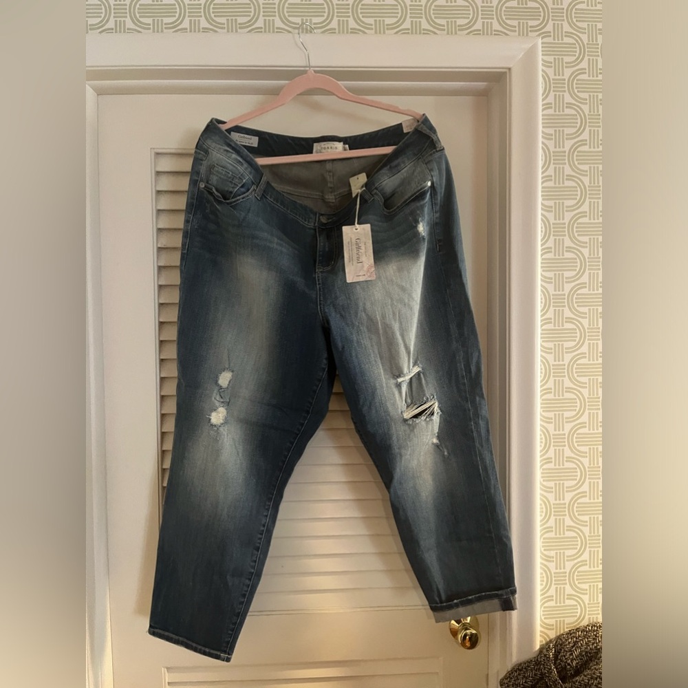 Torrid girlfriend jean with stretch and NWT size 20